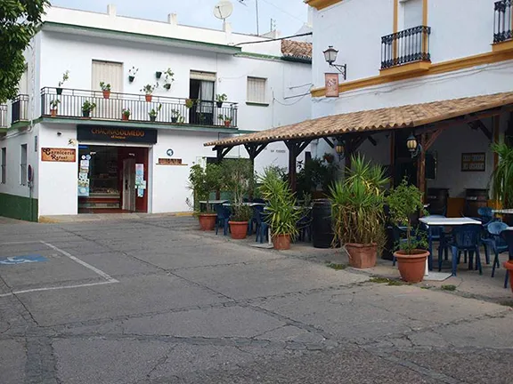 El Bosque - a white village, gateway to the  Sierra de Grazalema Natural Park