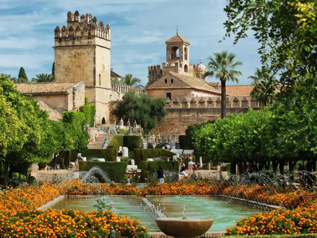 Alcazar de los Reyes Cristianos  Córdoba province in Andalucia