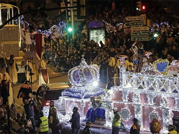 Celebrating the Three Kings in Málaga - 5 January 2024