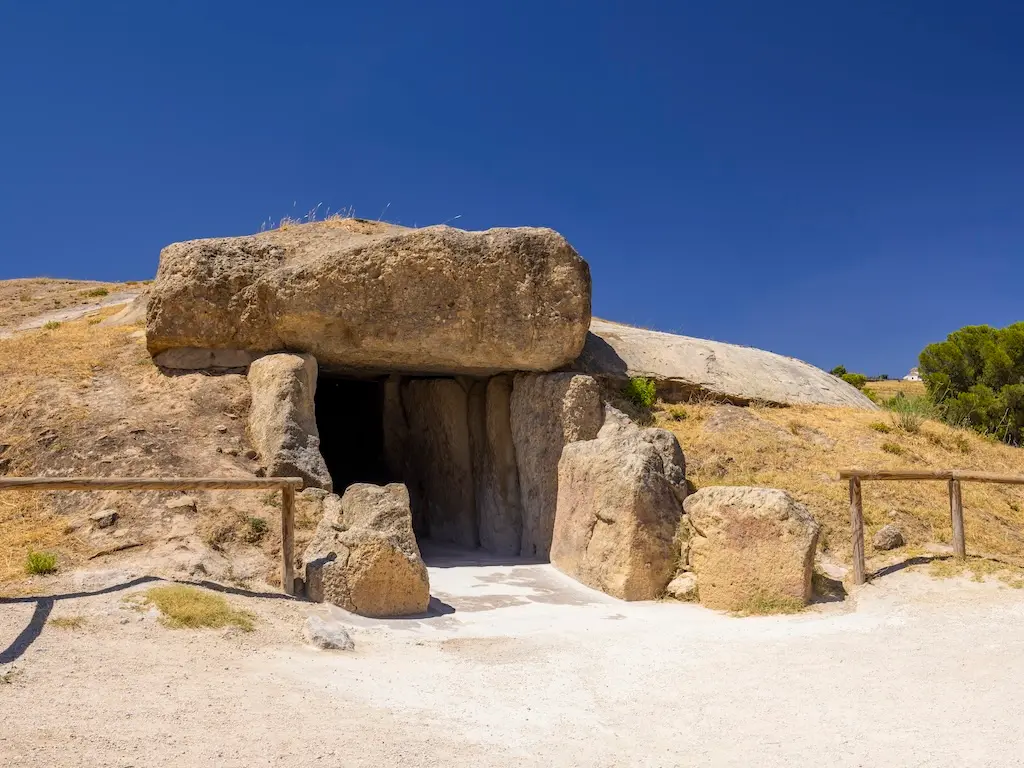 Dolmen of Menga in Antequera