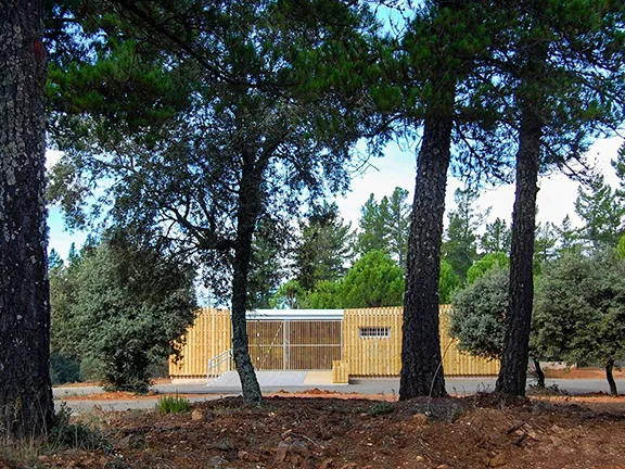 Visitors Centre Llanos de los Americas Jaen province in Andalucia