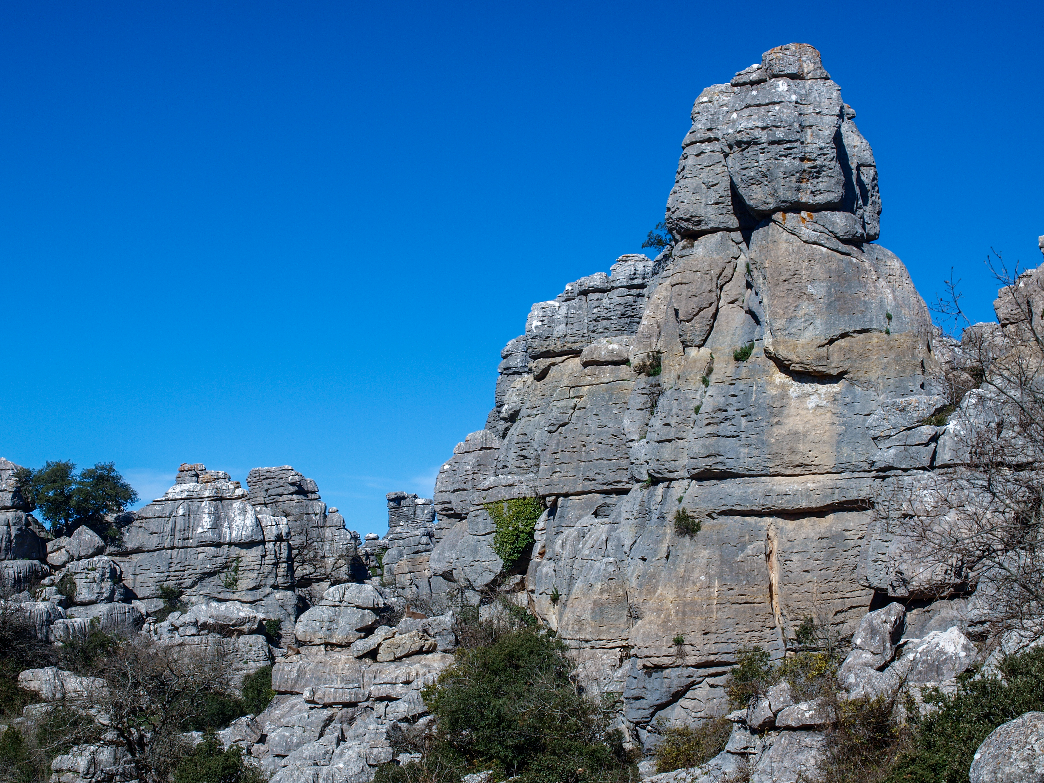 Karstic scenery at Torcal