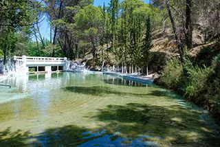 Swimming at Pena de Olivar