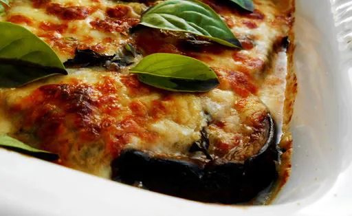 Aubergine Parmigiana